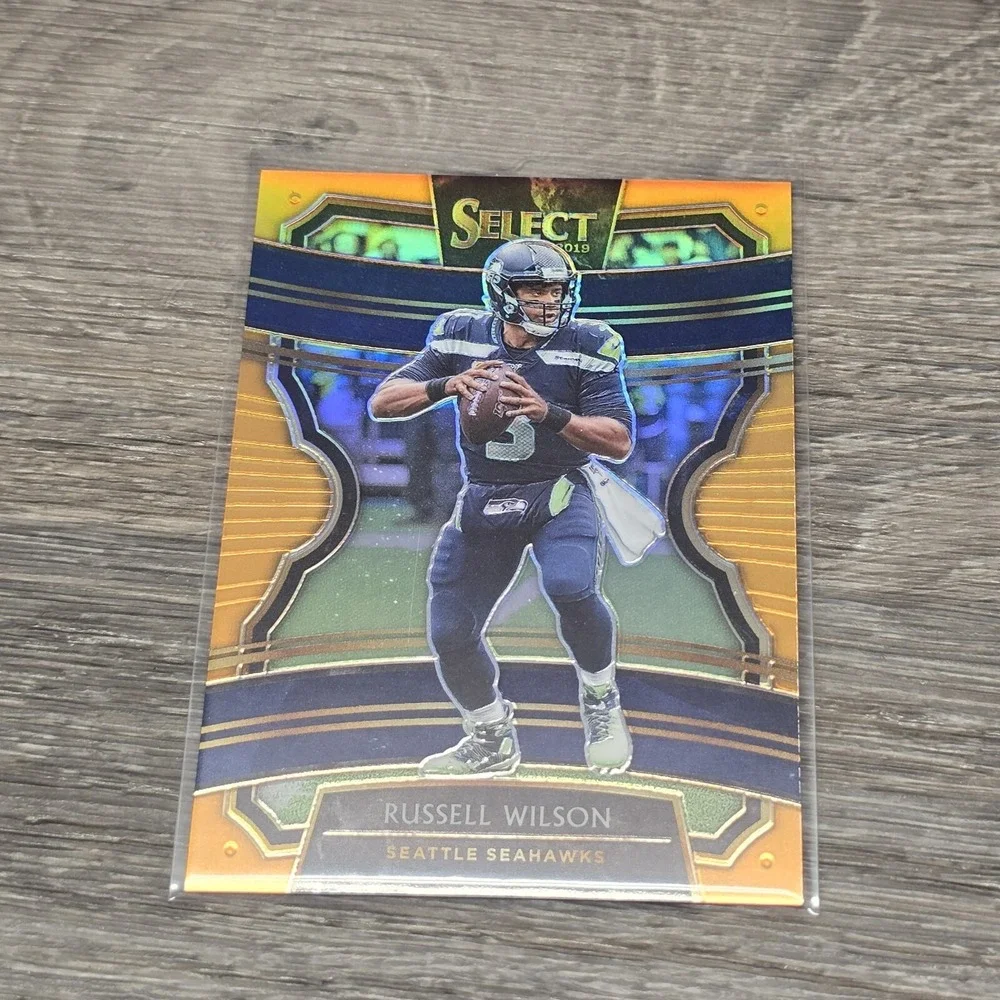 2019 Panini Select Prizm #95 Russell Willson #258 /49 /249 Lot‎ Of 2 Seahawks